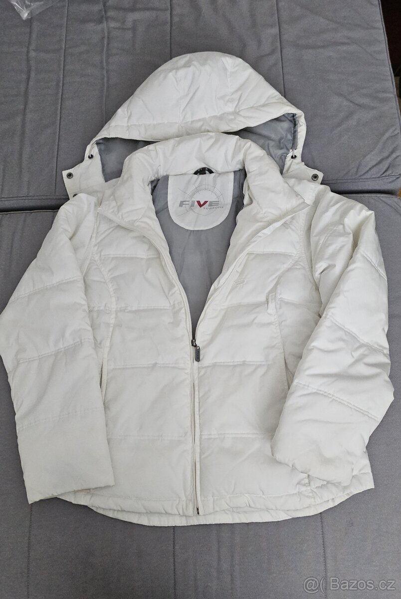 Dámská bílá bunda, velikost L