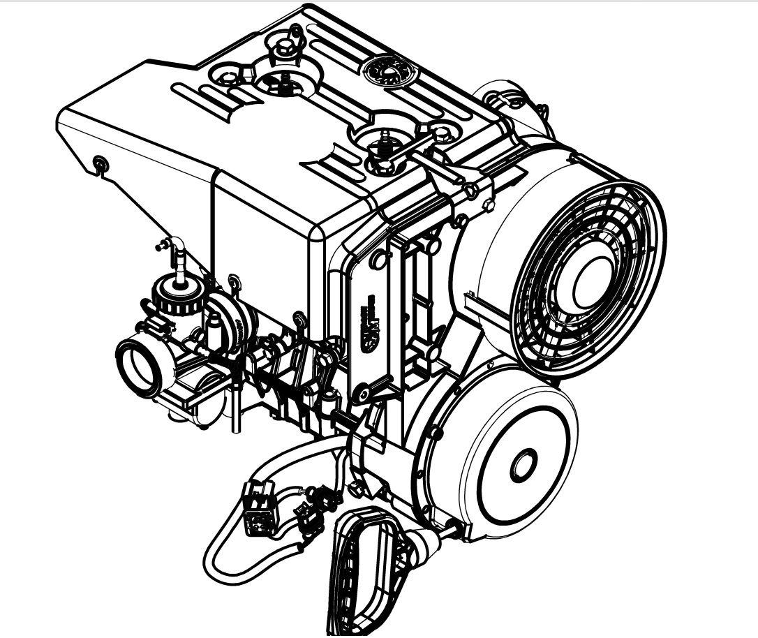Motor RMZ 500 / rotax 503