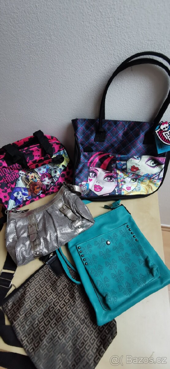 Monster High a další kabelky pro malé slečny