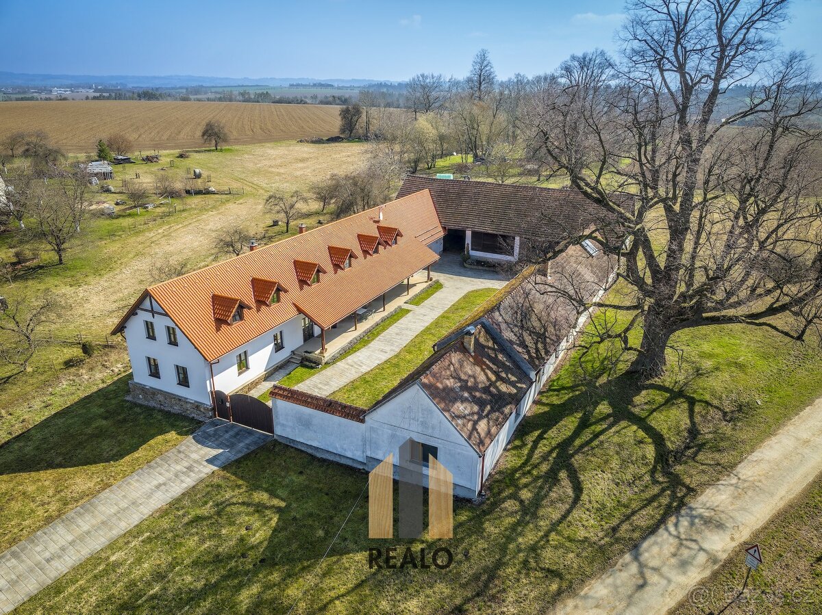 Prodej chalupa, 399 m2 - Křelovice - Jiřičky, ev.č. 00781