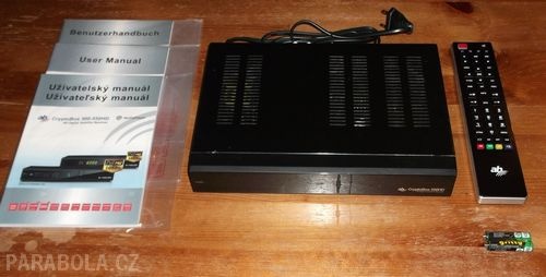 Satelitní přijímač Ab Cryptobox 550HD