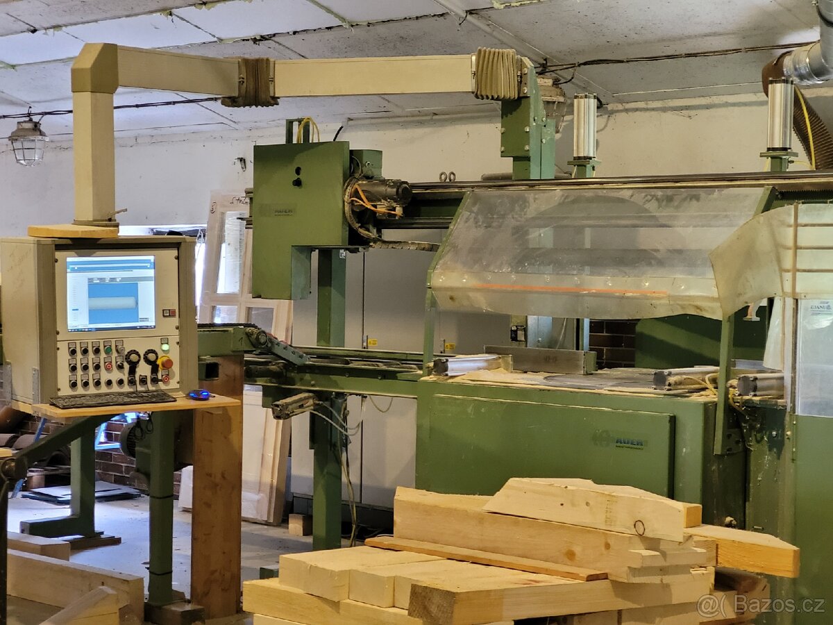 Tesařská linka CNC AUER Unicapp