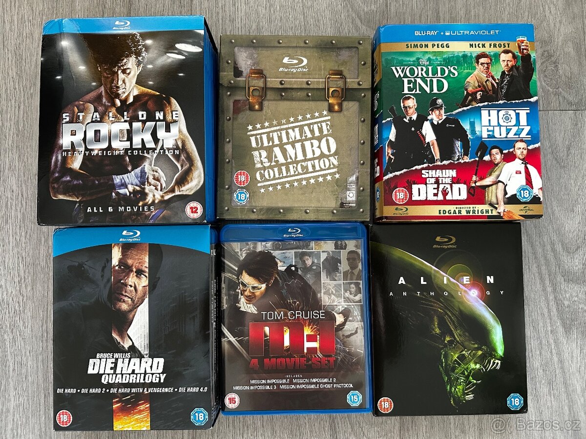 Blu-ray filmy kolekce 16