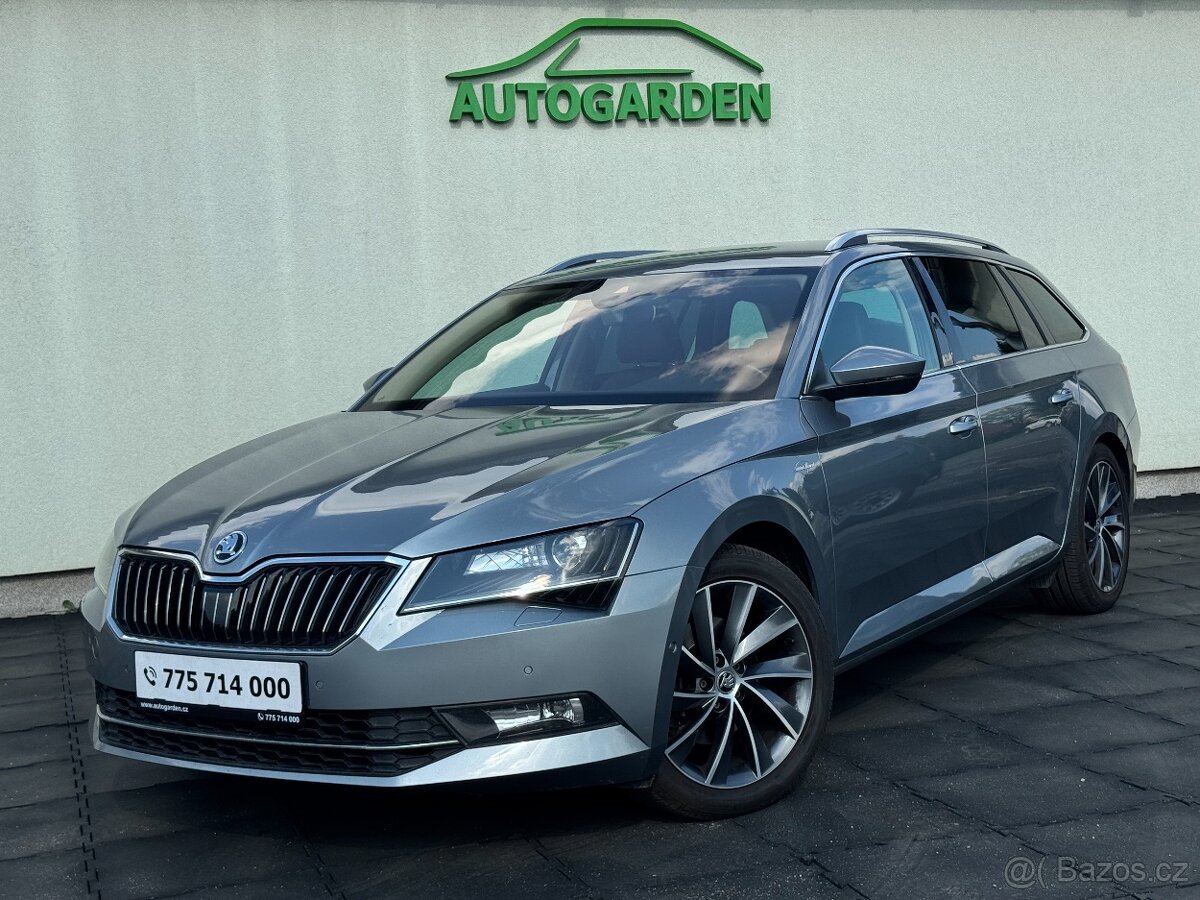 Škoda Superb 2.0TDi 110kW DSG L&K CZ původ, po rozvodech