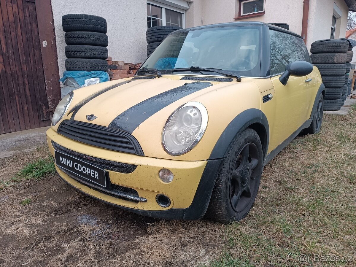 Veškeré náhradní díly Mini Cooper R50 9/2005 liquid yellow
