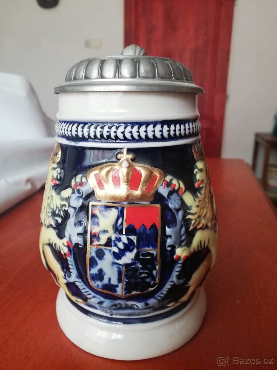 Pivní korbel.
