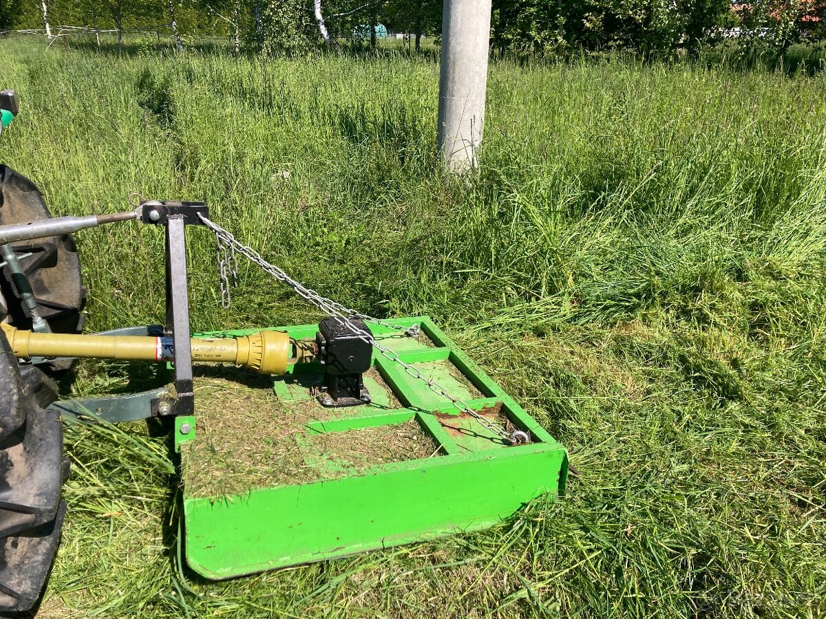 Mulčovač 1metr šíře za malotraktor, sekačka, kardan