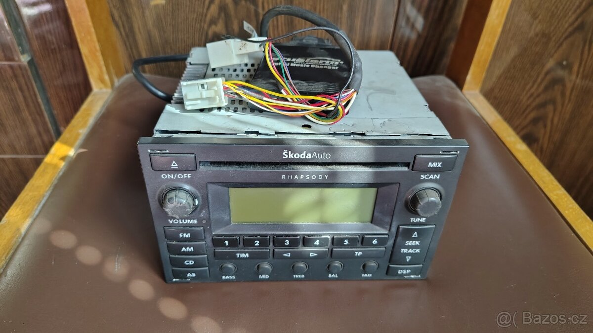 Autoradio skoda Rhapsody + usb menic