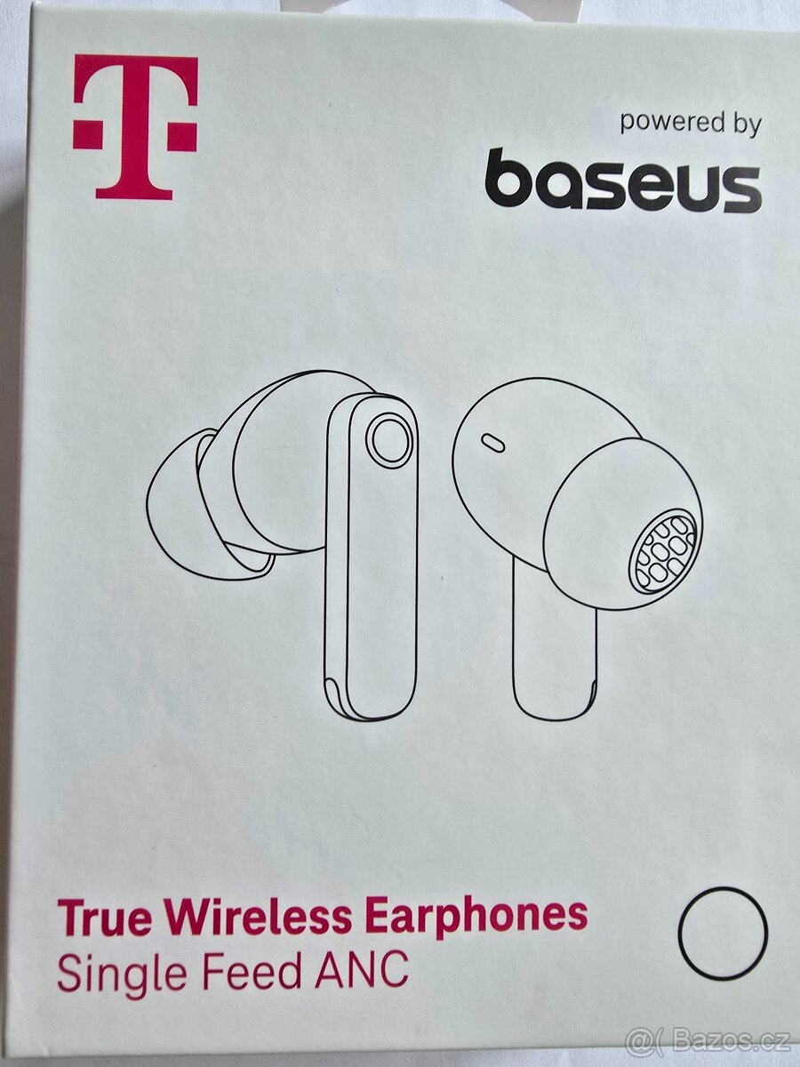 Bezdrátová sluchátka Baseus Bowie MZ10 bílá. Bluetooth V5.3