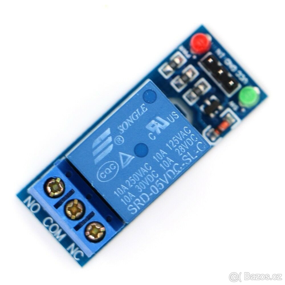 spínaný modul na 5V spinání rele 230v