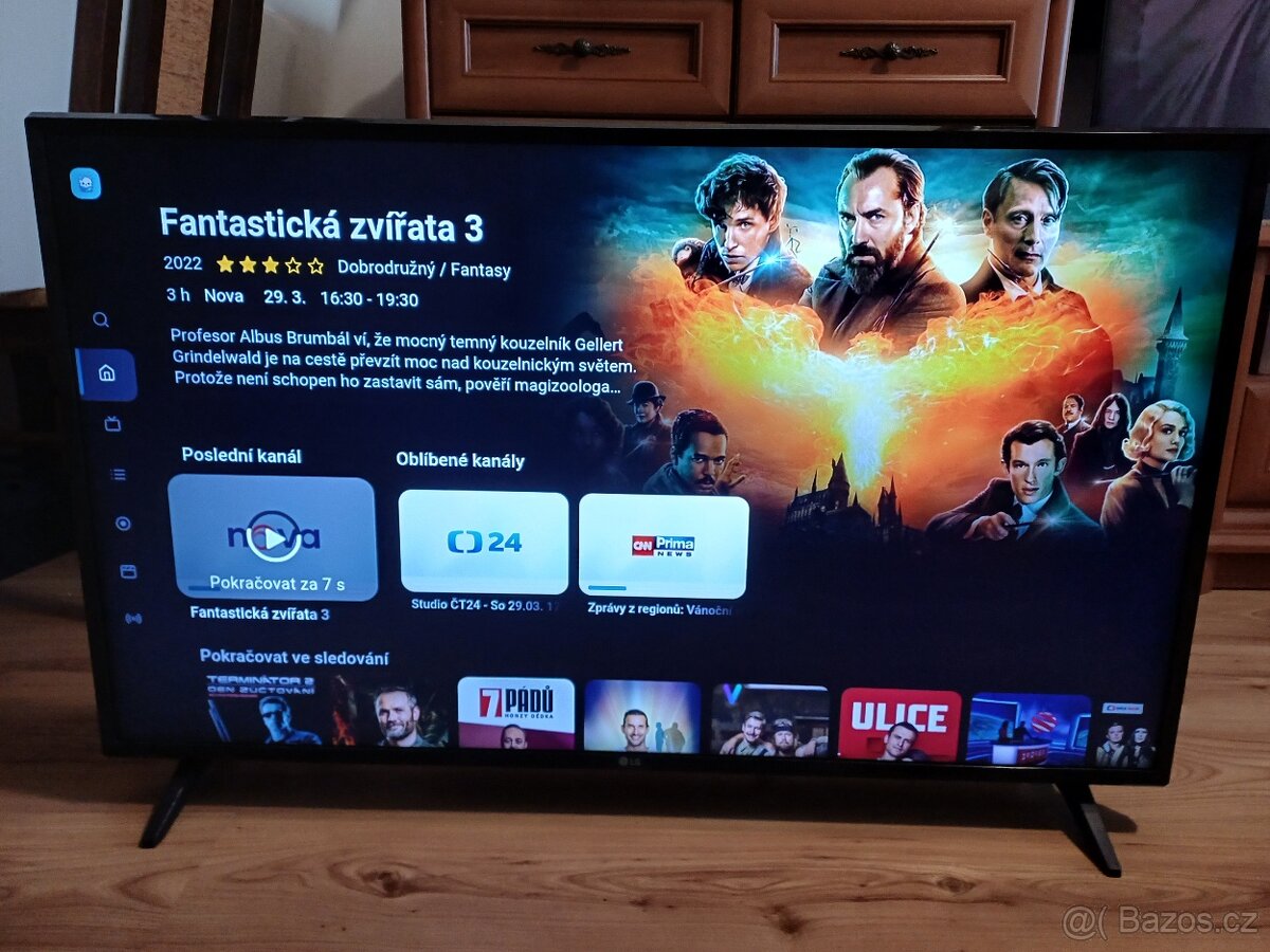 4K Smart TV LG 43UH603-úhlopříčka 108cm,Wi-Fi, DVB-T2