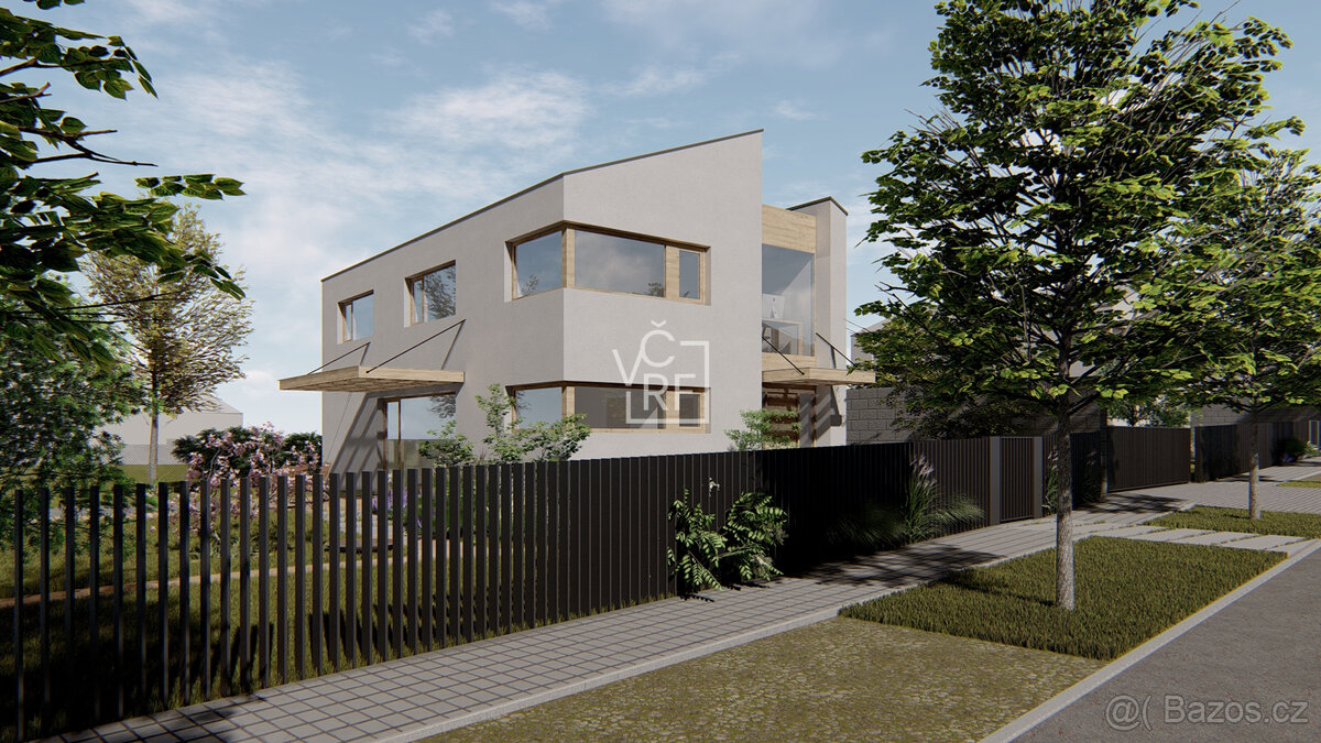 Prodej novostavby rodinného domu 5+kk na pozemku 624m2