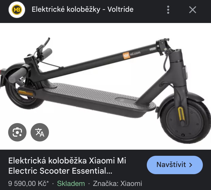 Elektro koloběžka