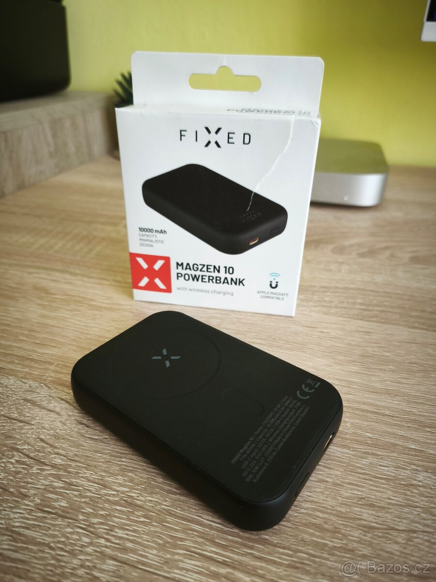 Bezdrátová powerbanka FIXED MagZen 2 10 000 mAh, záruka