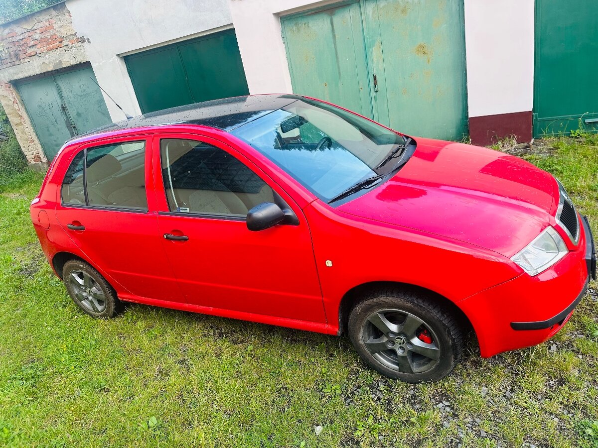 Škoda FABIA 1.4MPI 1. Majitel