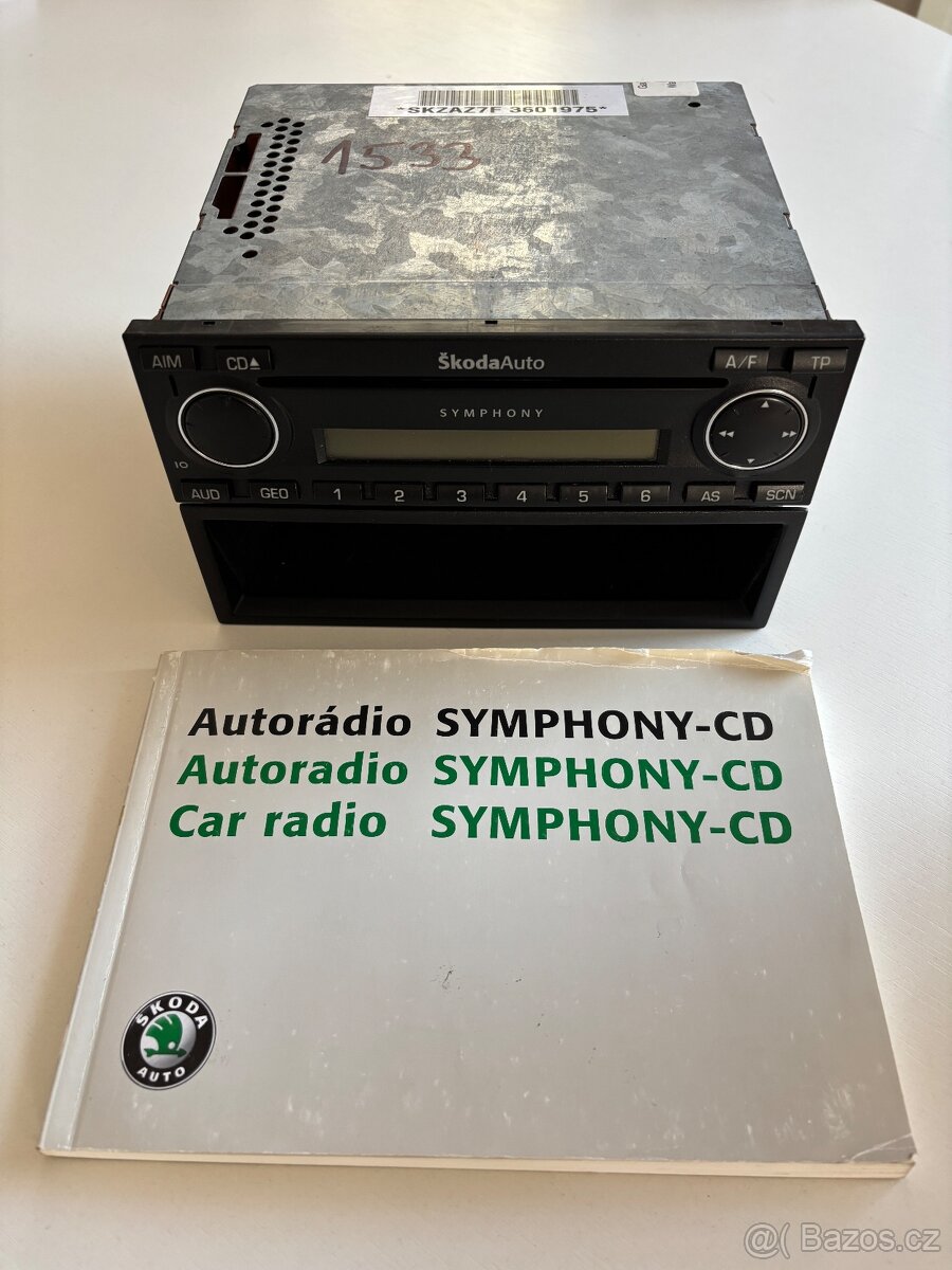 Autorádio Škoda Symphony