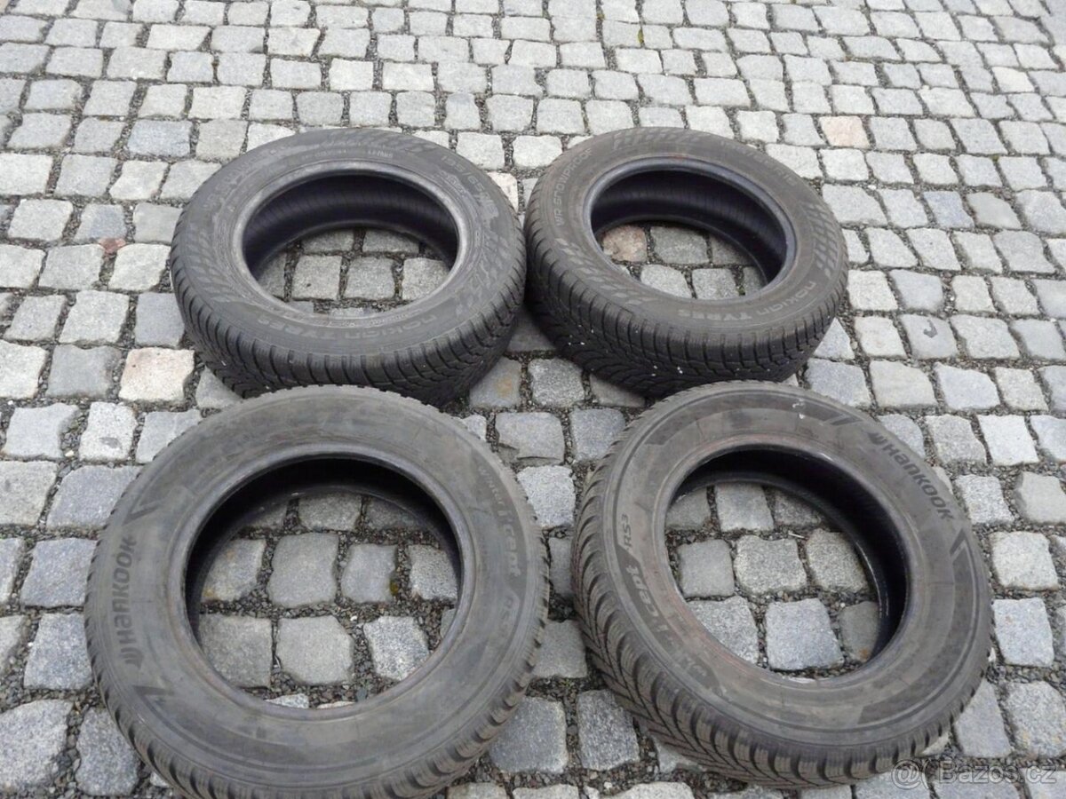 ZIMNÍ PNEU 195/65R15 NOKIAN , HANKOOK
