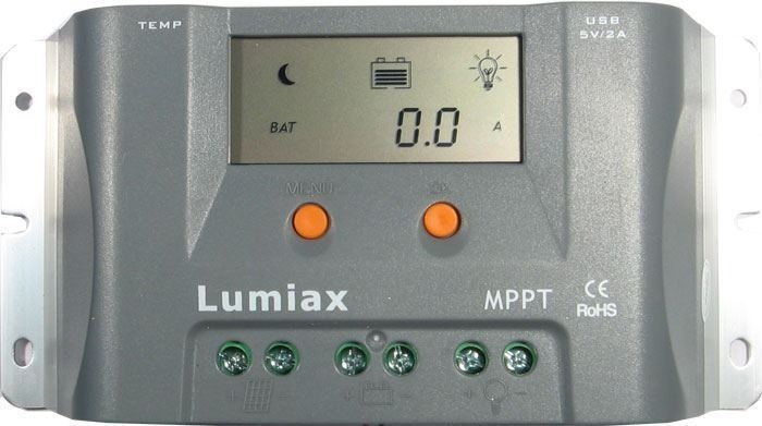 MPPT solární regulátor Pb 12V/15A