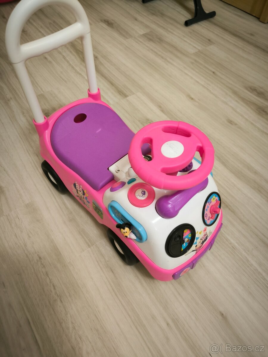 Interaktivní odrážedlo - chodítko Minnie