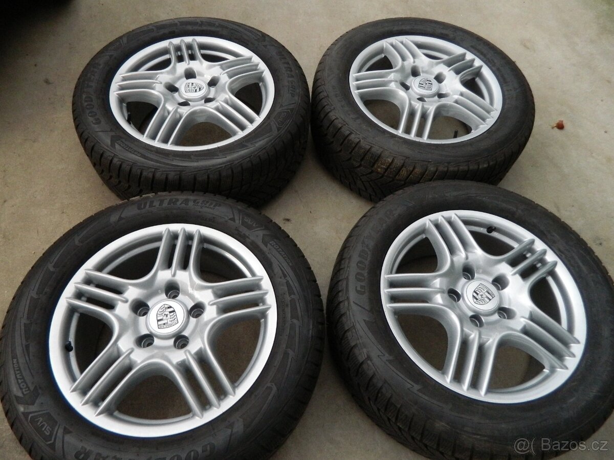 alu kola 5x130+zimní pneu r18 BBS zánovní