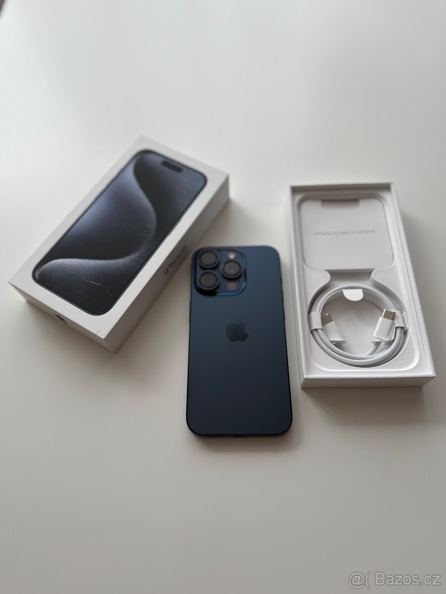 Apple iPhone 15 Pro 256GB blue titanium