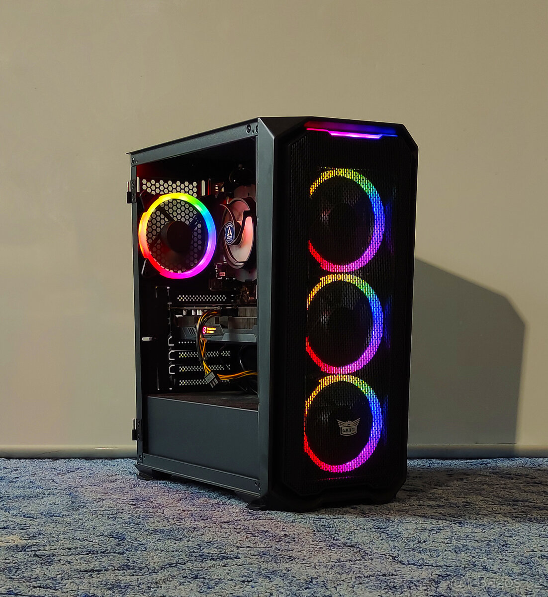 Herní PC |  Ryzen 5 3500X | RX 5600 XT | B350 GAMING CARBON