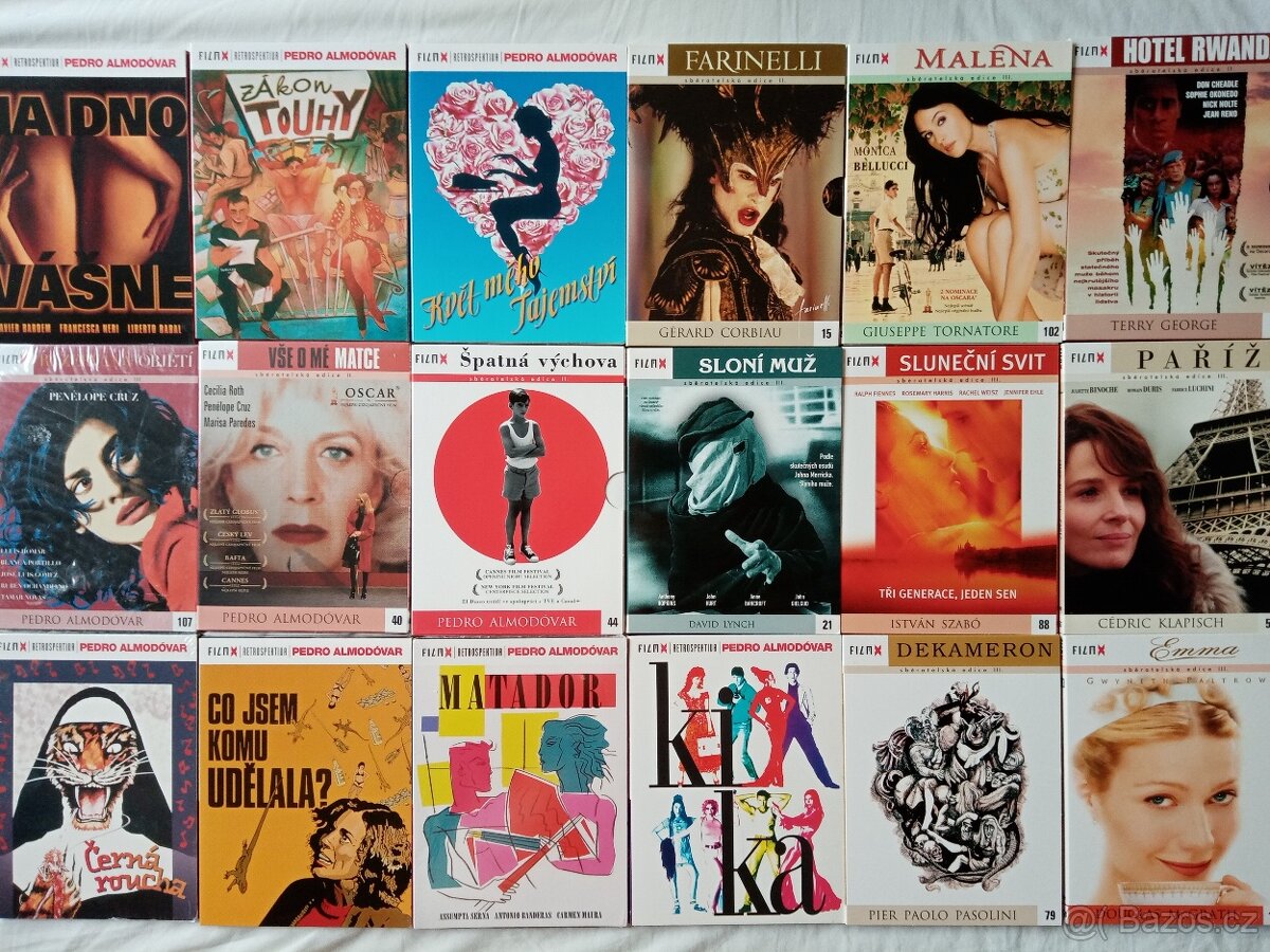 Orig.DVD z edice FILM X po 48Kč