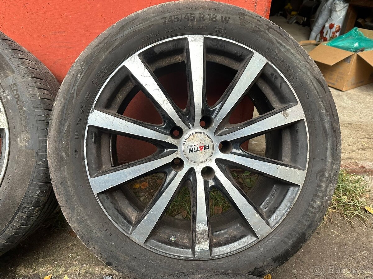 Alu kola 5x120 245/45 r18