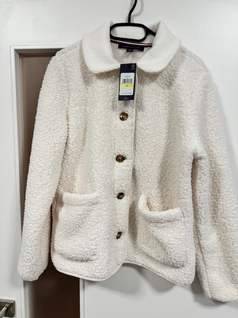 Dámská plyšová bunda tommy hilfiger nová