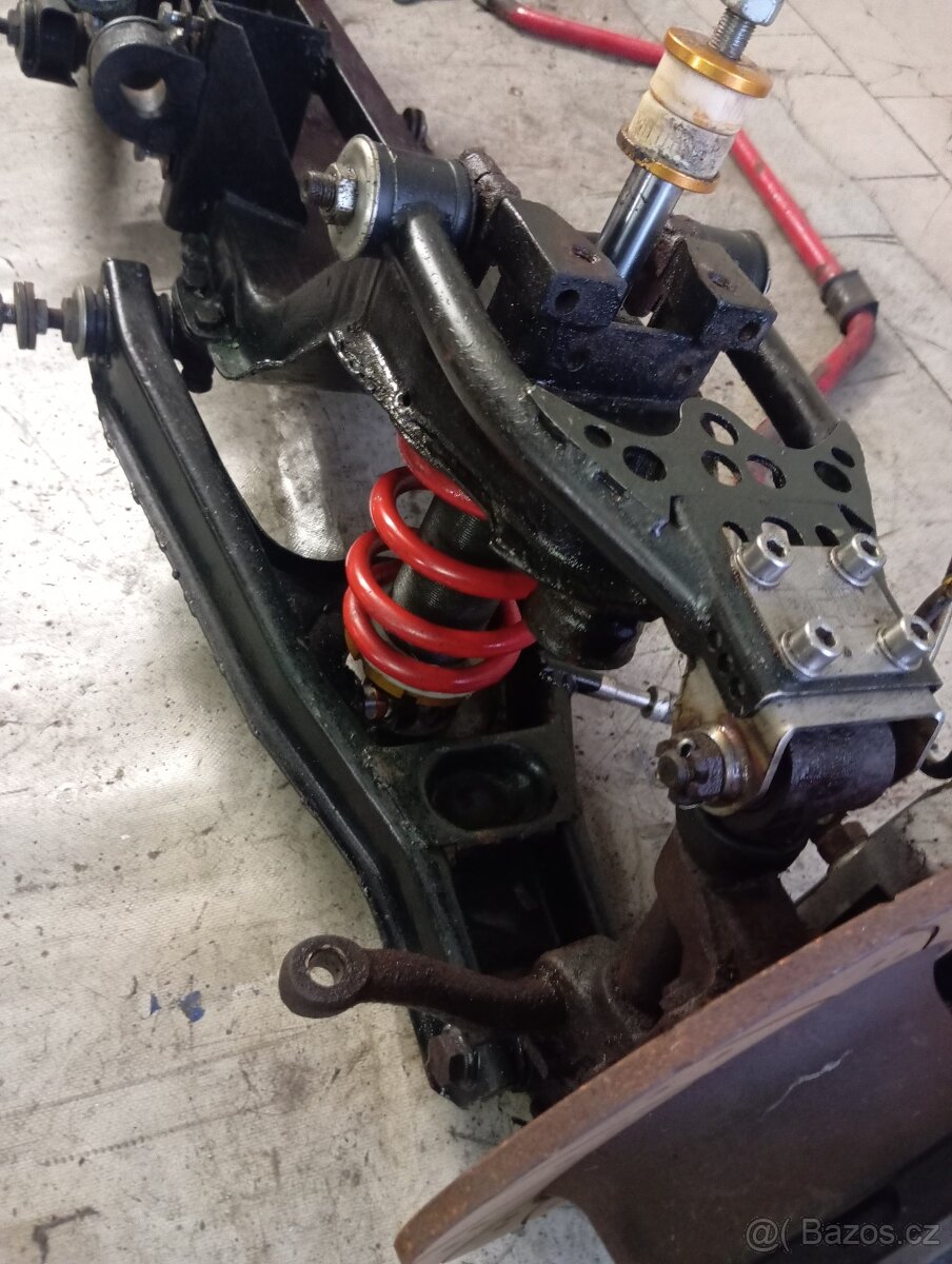 Sportovní/závodní přední náprava Škoda 120l