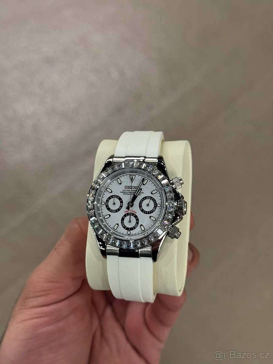 Hodinky Seiko mod daytona