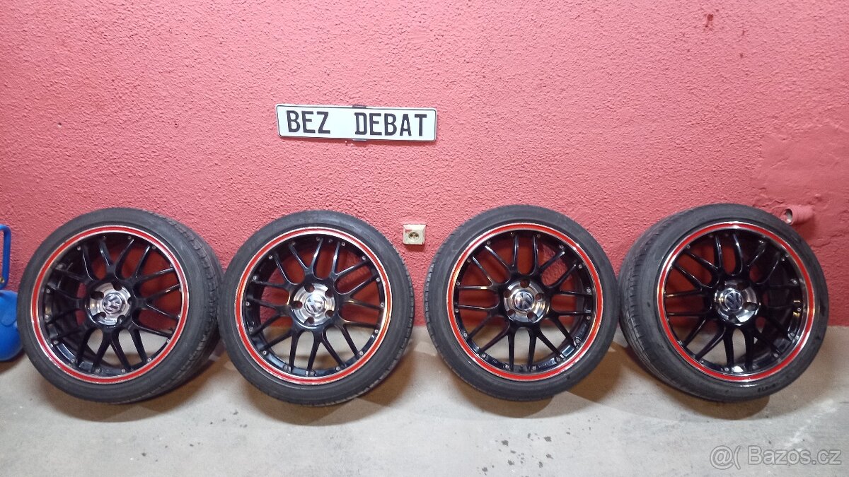 Alu Platin 18" 5x112 letní pneu 225/40