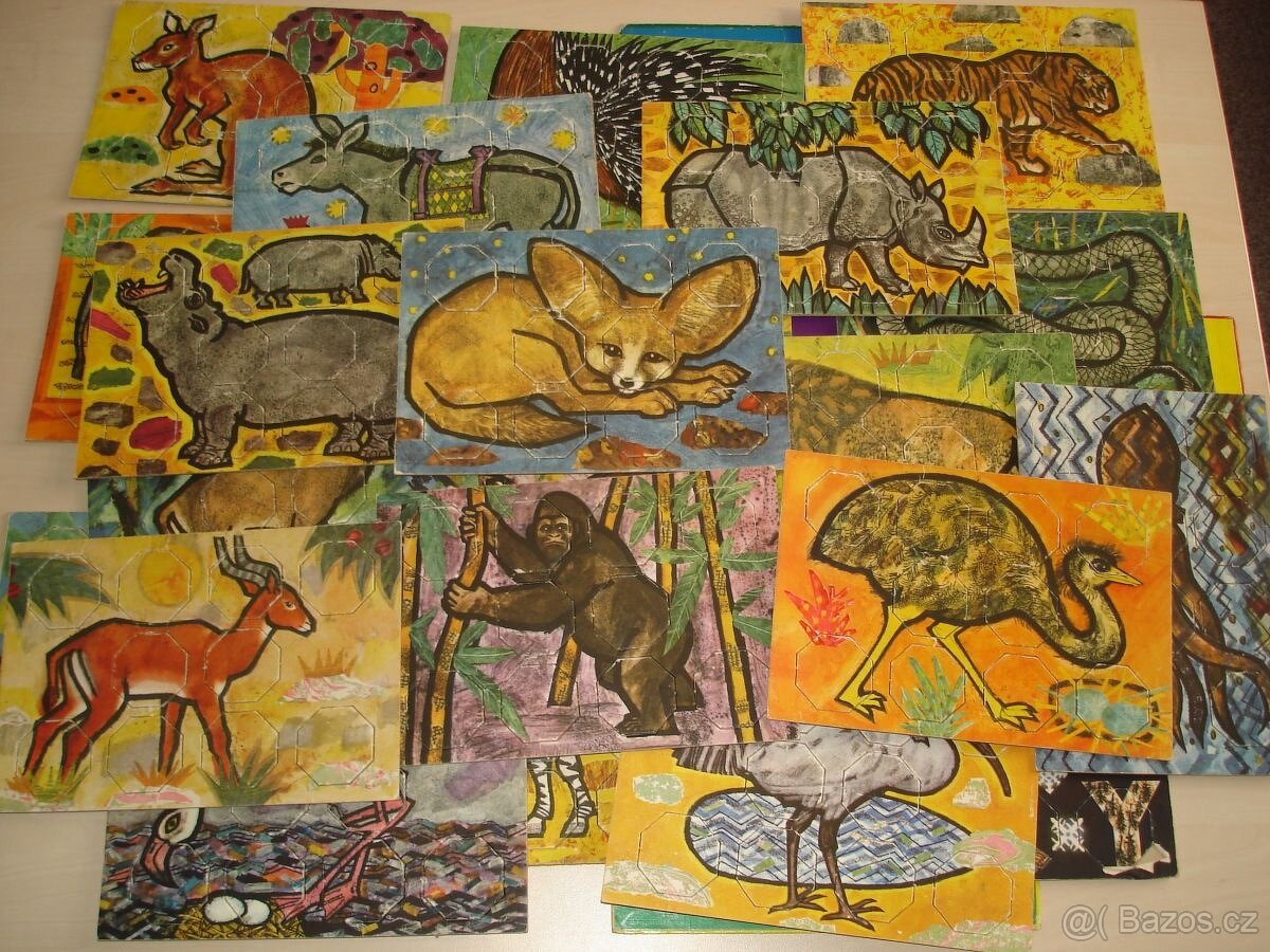 Raritní deskové hry pro sběratele Waterloo, Turf, Puzzle atd