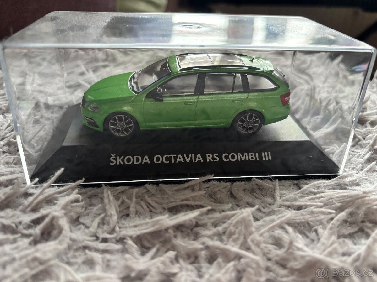 Model škoda octavia RS combi 3