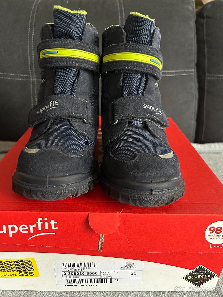 Zimní boty Superfit v. 33