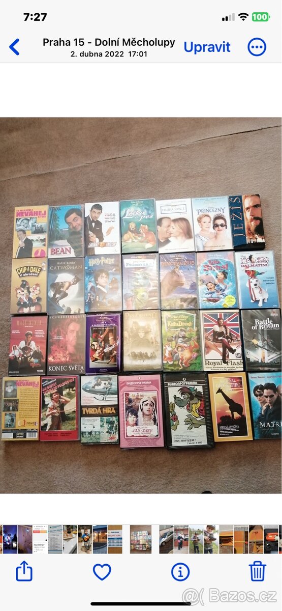 Kazety original VHS
