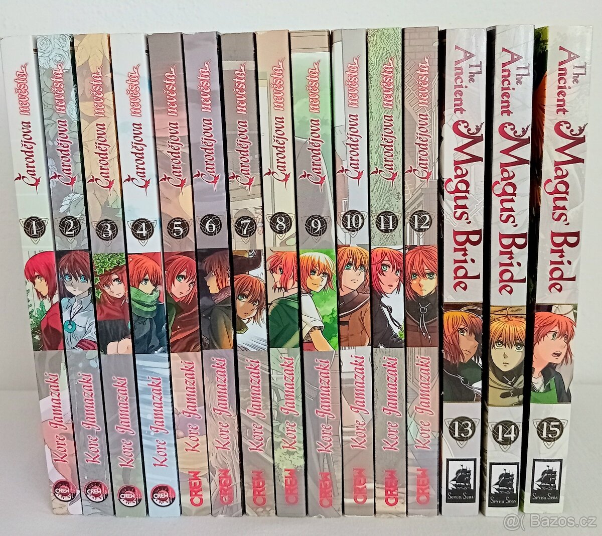 Manga Čarodějova nevěsta 1-15