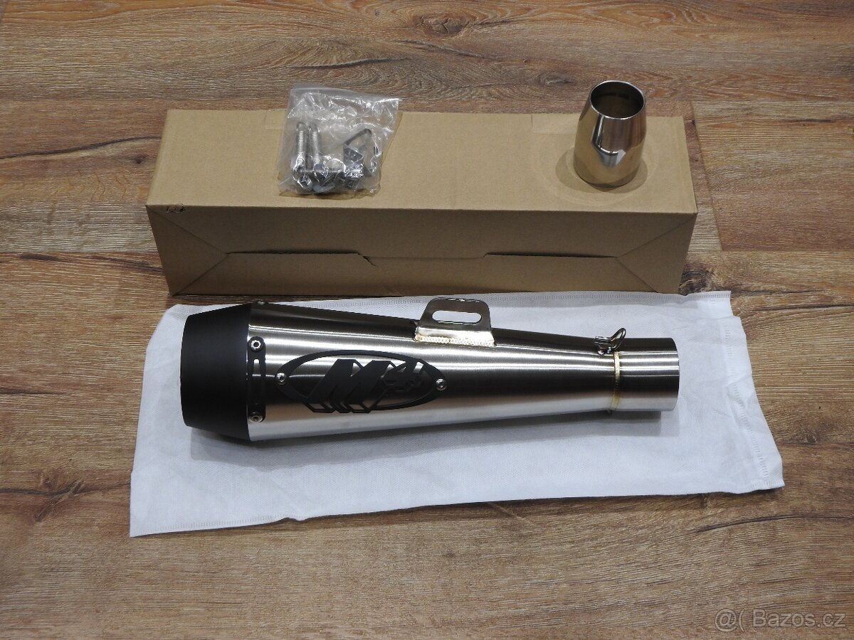 Laděný výfuk celonerezový lesklý Nový