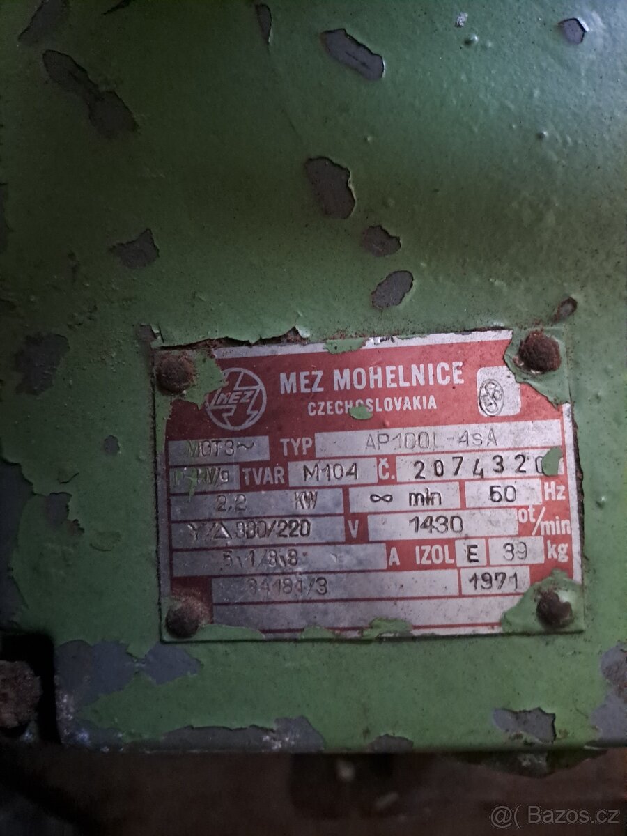 Prodám elektromotor 2,2Kw