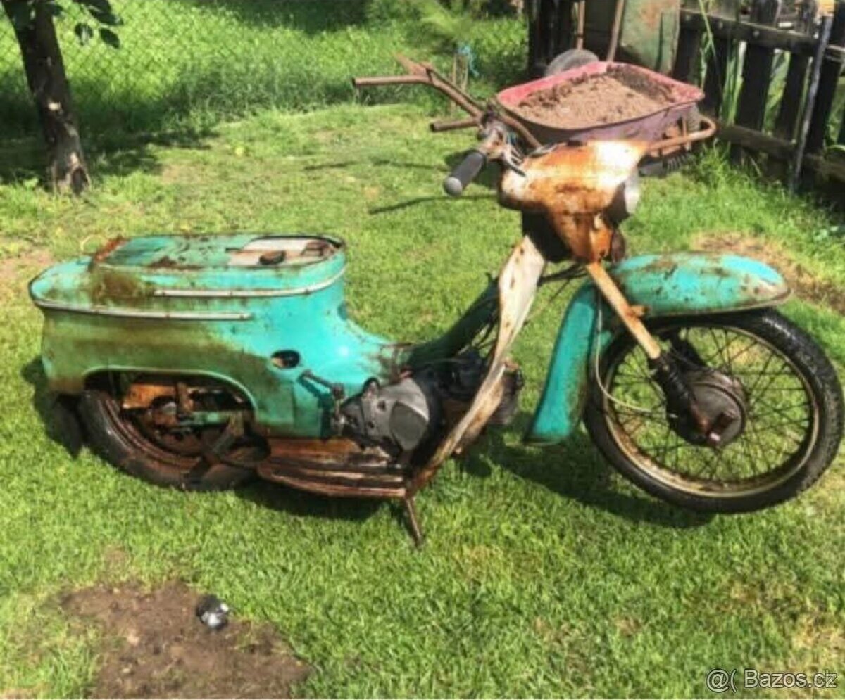 Jawa 20 s TP a Špz