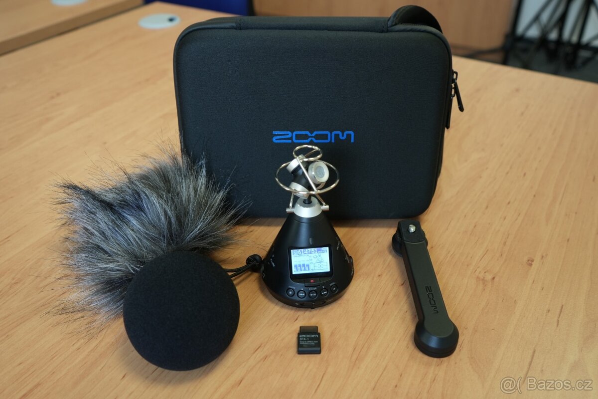 Mikrofon ZOOM H3-VR Audio Recorder + BTA 1