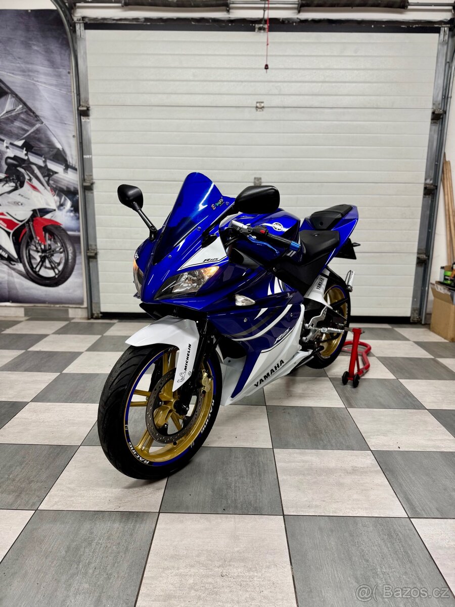 Yamaha YZF-R125 2010 TOP STAV PO GO ZÁRUKA