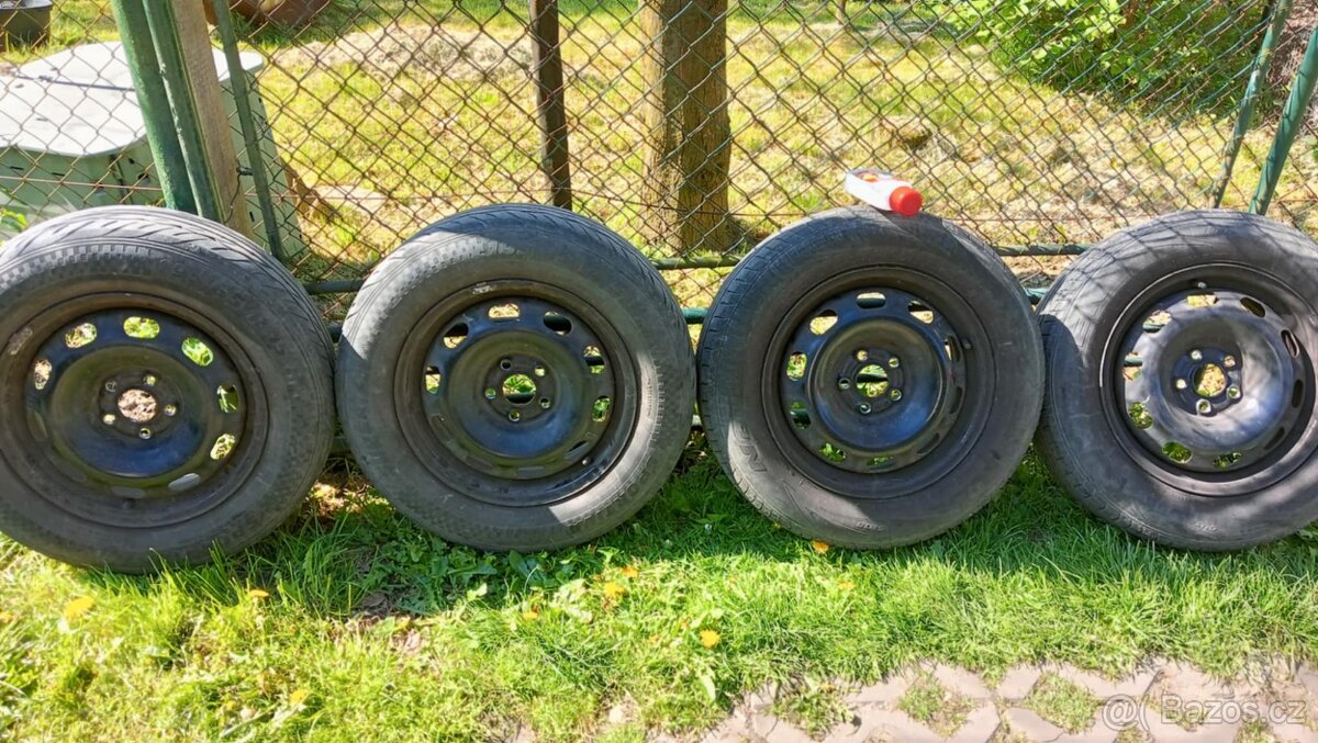 Plechové kola originál Škoda Octavia I. 5x100 R15 6Jx15 ET38