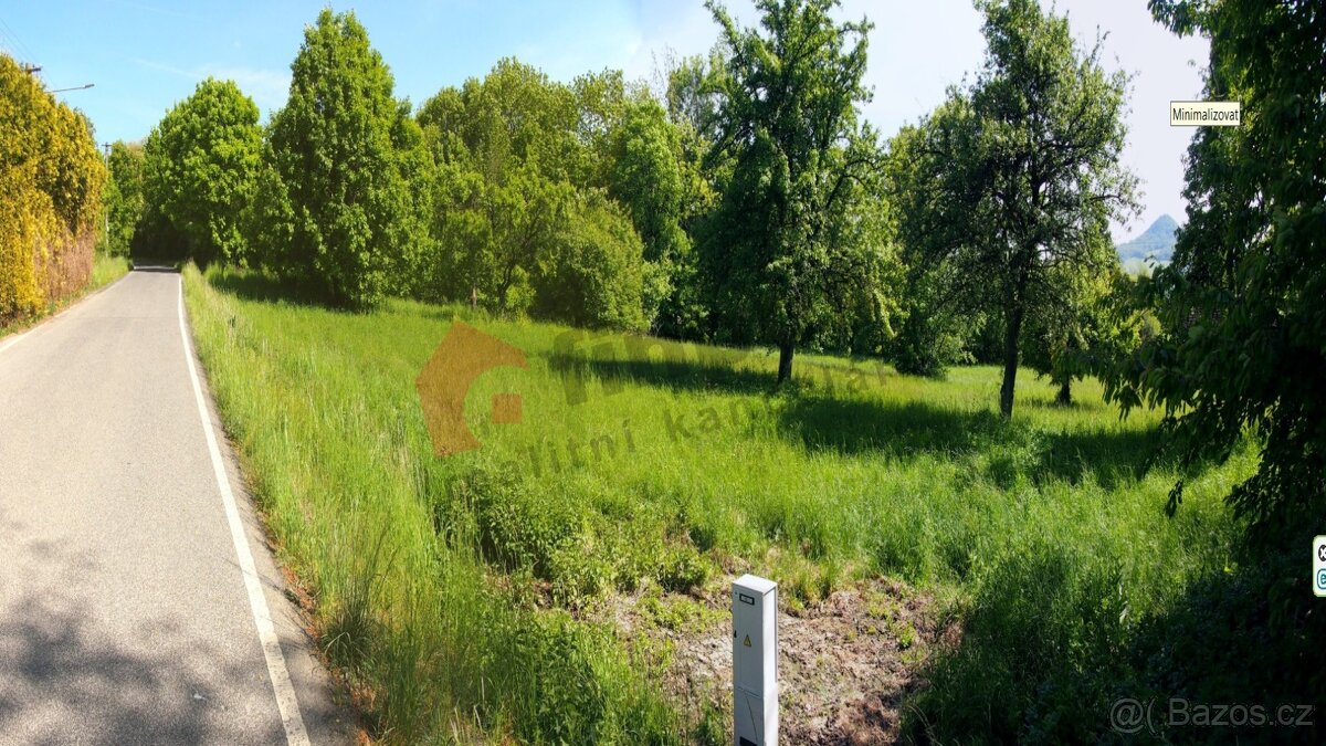 Prodej stavebního pozemku v obci Kolné na Českolipsku 4941 m