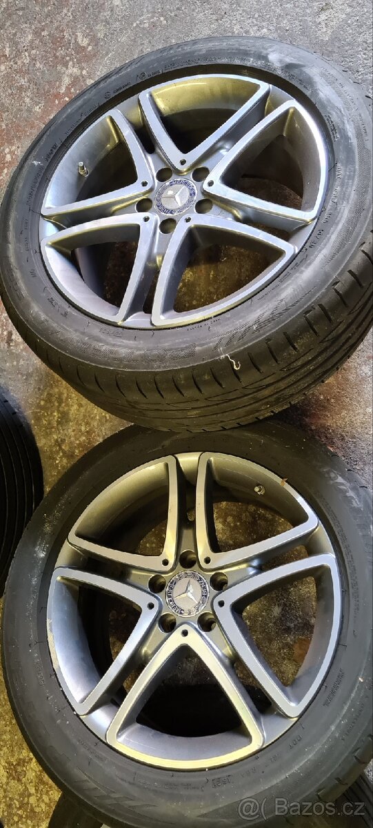 Originál Alu mercedes 245/50r18 letní komplet