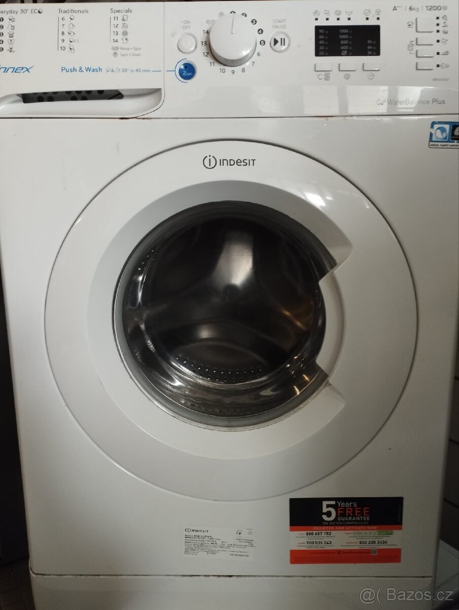 Indesit Pračka na 6kg
