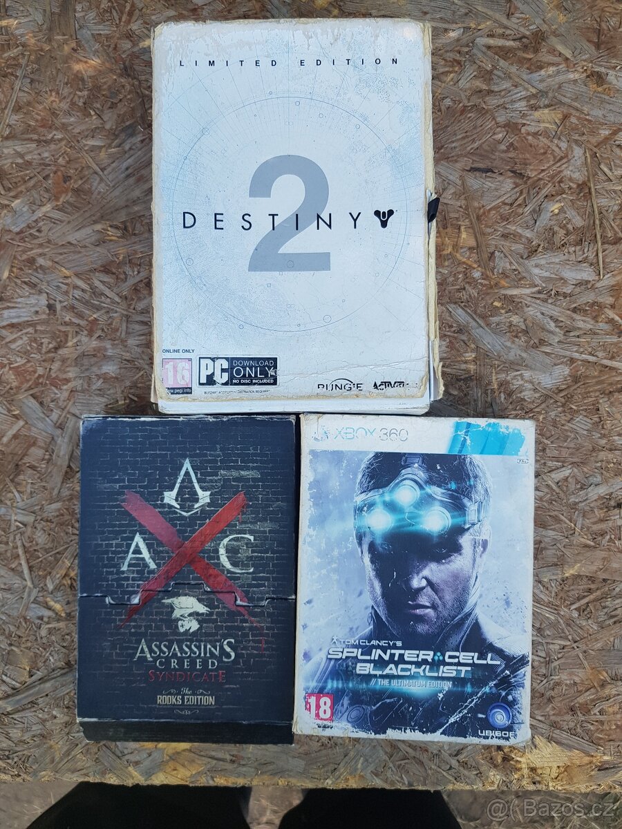 Specialni edice na xbox 360 a pc