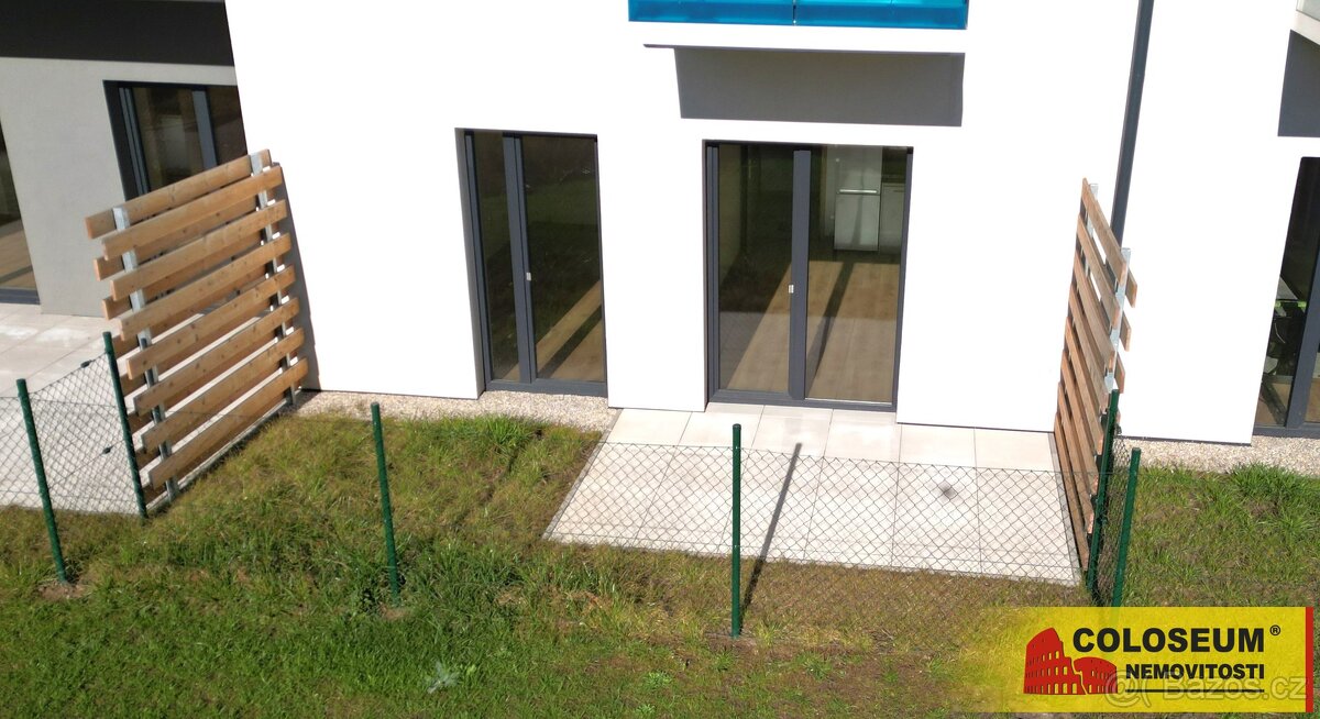 Znojmo, pronájem bytu OV 2+kk, 46 m2, novostavba, zahrádka,