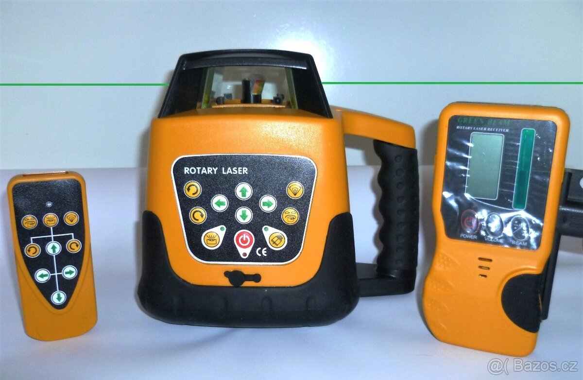 Rotační laser Basic HVS GREEN + DOKLAD+ZÁRUKA