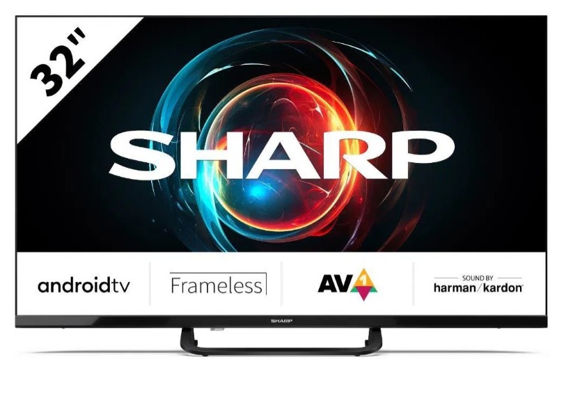 Nová chytrá TV 32"/81cm Sharp 32FH8EA